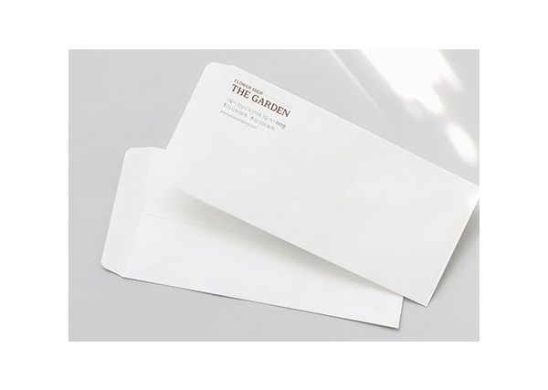 칼라봉투 인쇄 | A4 규격 220×105mm · 모조지 100g